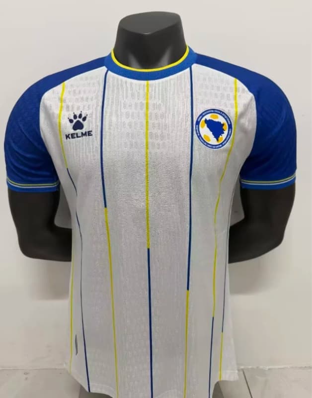 AAA(Thailand) Bosnia Herzegovina 2026 World Cup Away Soccer Jersey(Player)