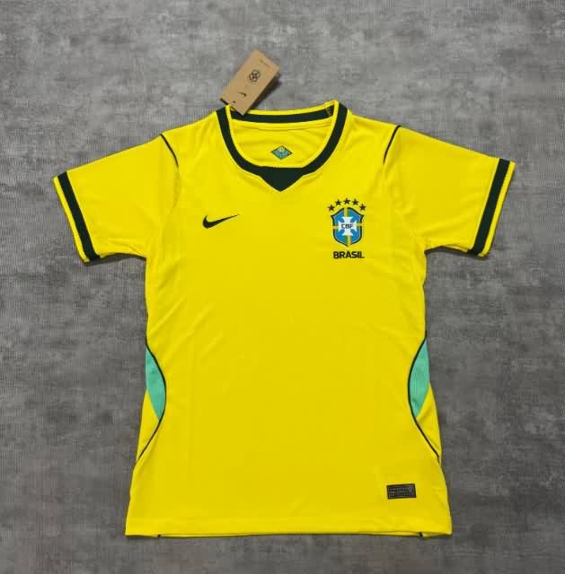 AAA(Thailand) Brazil 2026 Home Women Soccer Jersey AAA(Thailand) Brazil 2026 Home Women Soccer Jersey