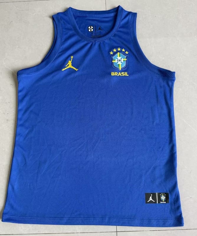 AAA(Thailand) Brazil 2026 Training Vest Soccer Jersey 04