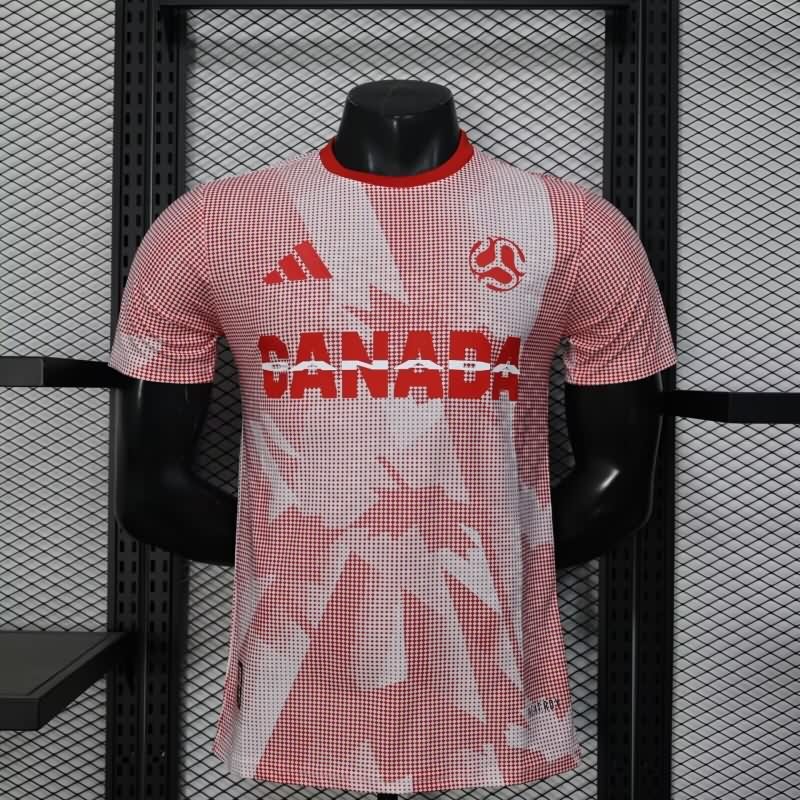 AAA(Thailand) Canada 2026 Fifa Soccer Jersey (Player)