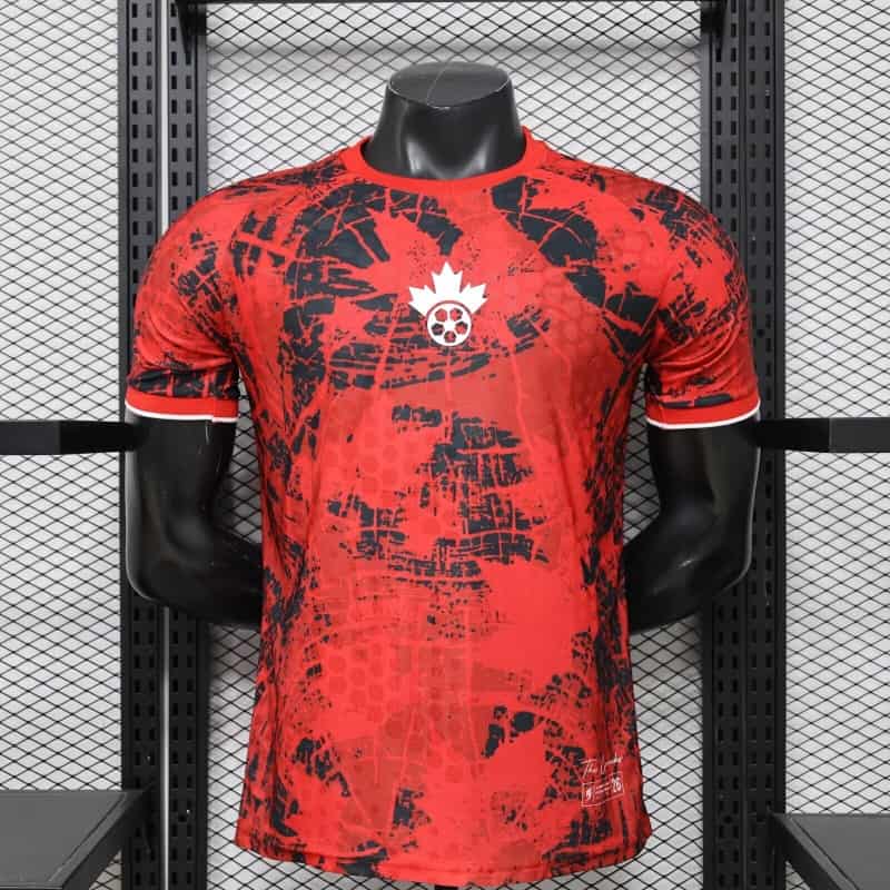 AAA(Thailand) Canada 2026 Red Soccer Jersey (Player)