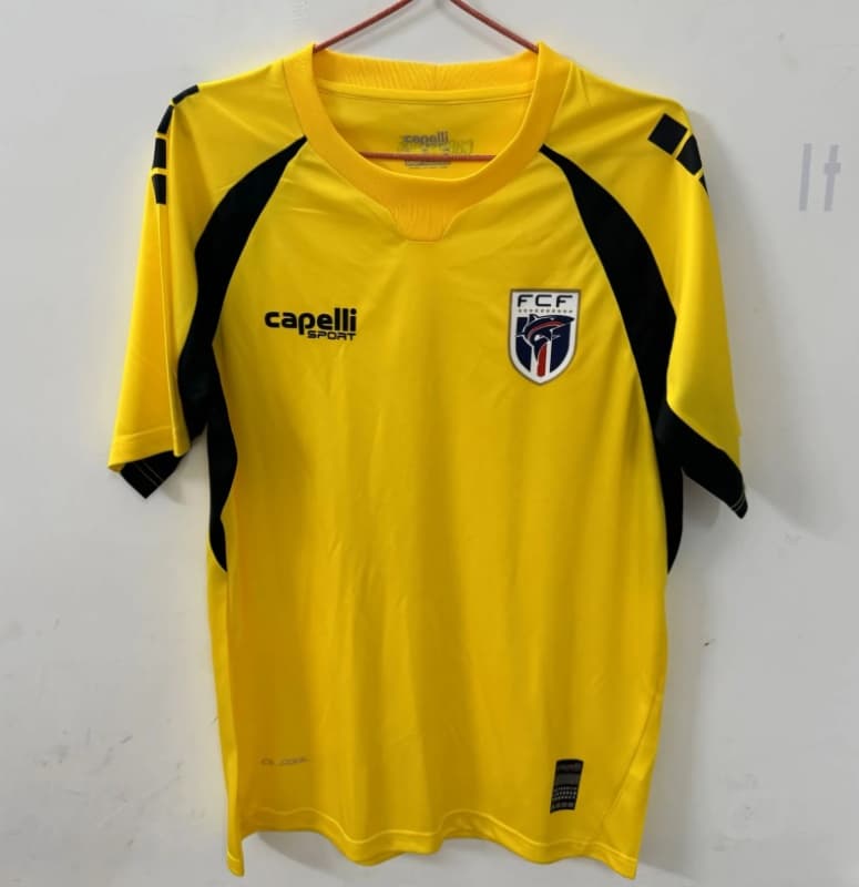 AAA(Thailand) Cape Verde 2026 Goalkeeper Yellow Soccer Jersey