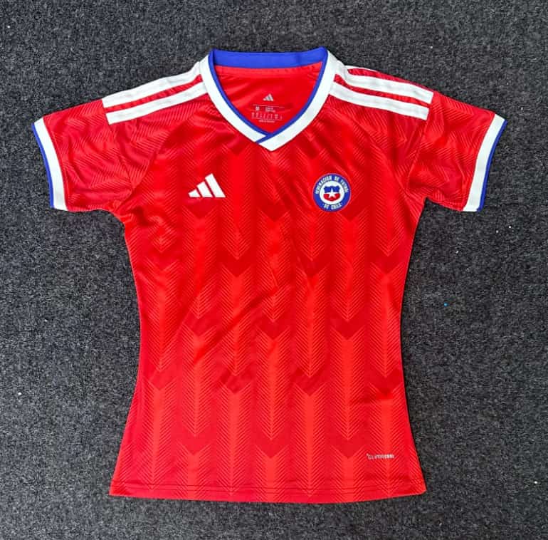 AAA(Thailand) Chile 2026 Home Women Soccer Jersey AAA(Thailand) Chile 2026 Home Women Soccer Jersey