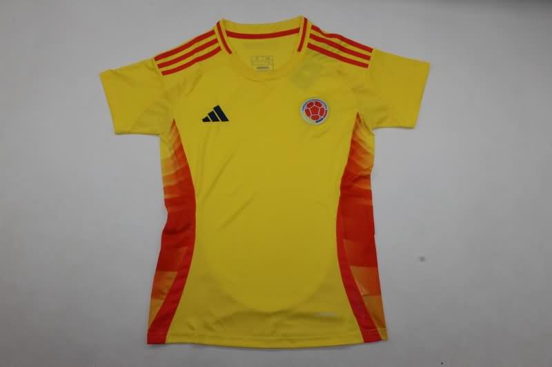 AAA(Thailand) Columbia 2024 Copa America Home Women Soccer Jersey