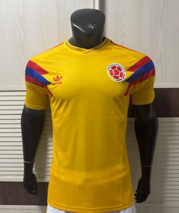 AAA(Thailand) Columbia 25/26 Yellow Soccer Jersey (Player) AAA(Thailand) Columbia 25/26 Yellow Soccer Jersey (Player)