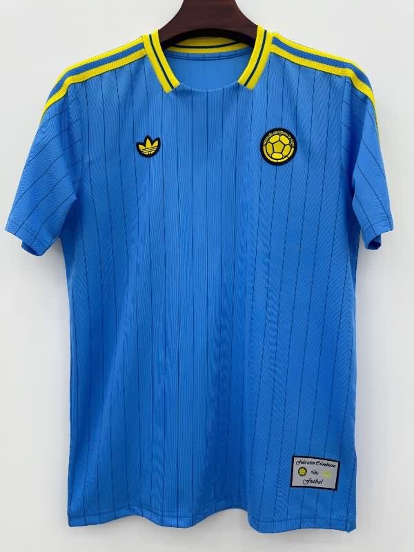 AAA(Thailand) Columbia 2026 Blue Soccer Jersey