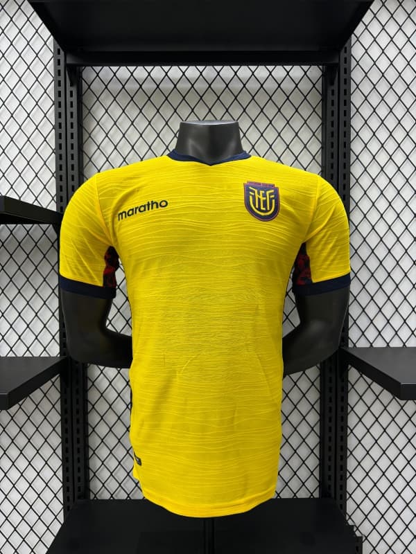 AAA(Thailand) Ecuador 2026 Home Soccer Jersey (Player)