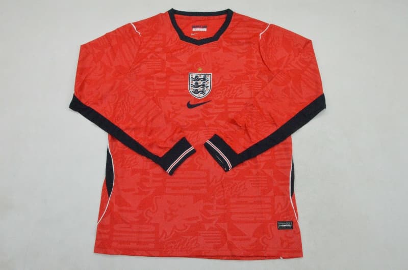 AAA(Thailand) England 2026 Away Long Sleeve Soccer Jersey