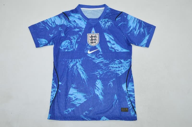 AAA(Thailand) England 2026 Goalkeeper Blue Soccer Jersey (Player)