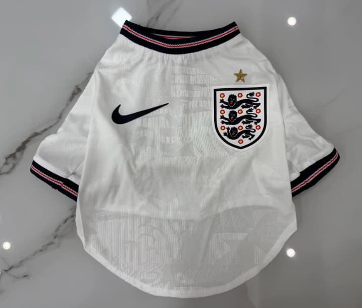 AAA(Thailand) England 2026 Home Pet Soccer Jersey