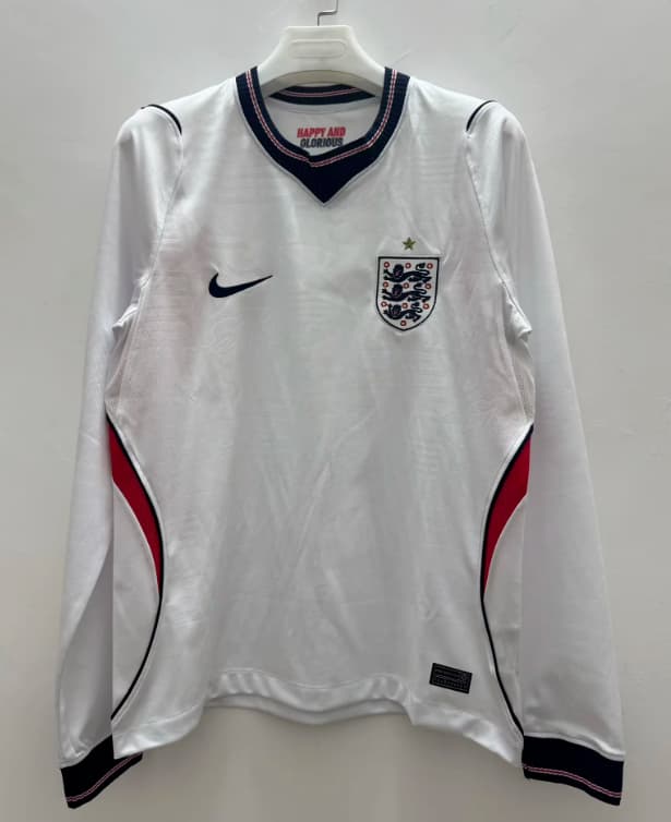 AAA(Thailand) England 2626 Home Long Sleeve Soccer Jersey (Player)