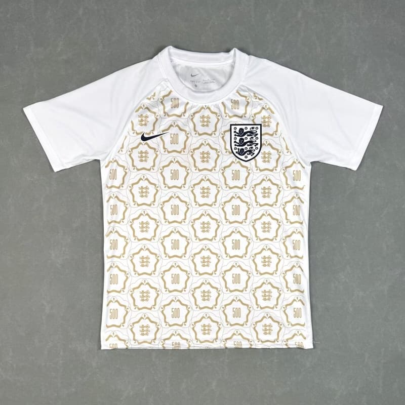 AAA(Thailand) England 500th Anniversary White Soccer Jersey