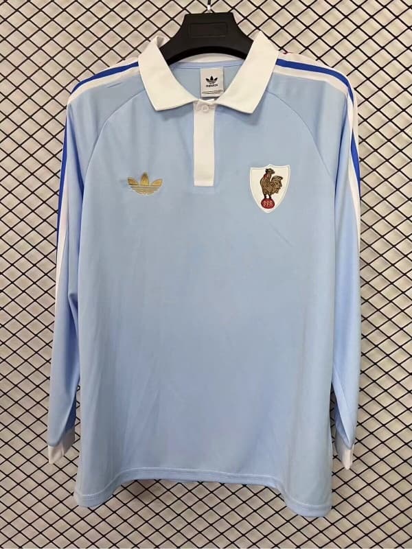 AAA(Thailand) France 2026 120th Anniversary Long Sleeve Rugby Jersey