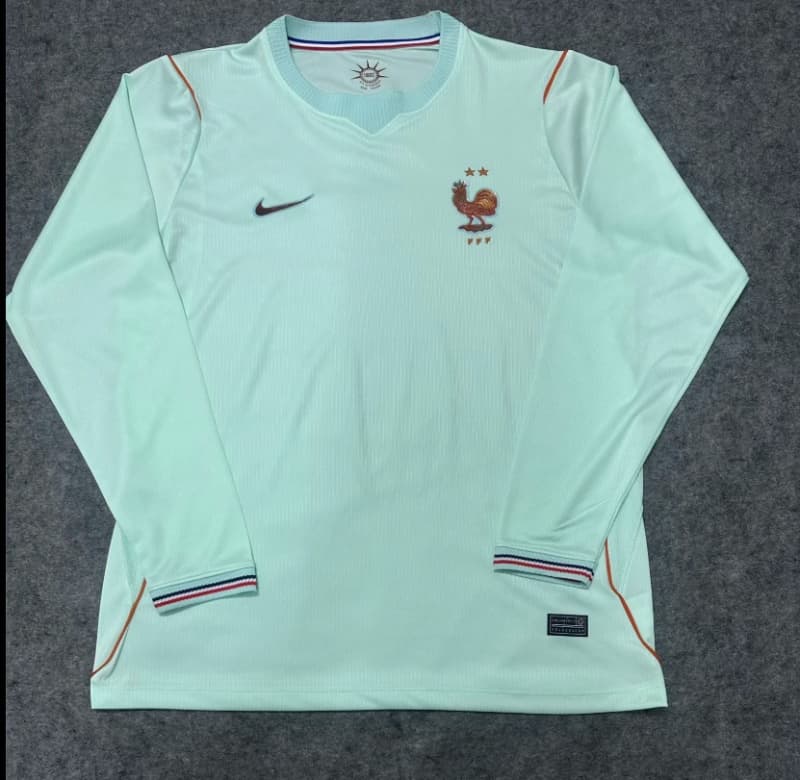 AAA(Thailand) France 2026 World Cup Away Long Sleeve Soccer Jersey