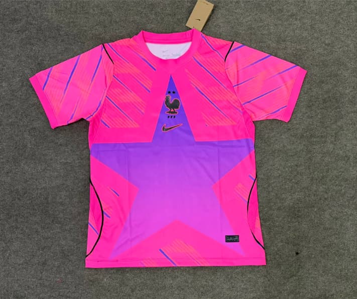 AAA(Thailand) France 2026 Goalkeeper Pink Soccer Jersey