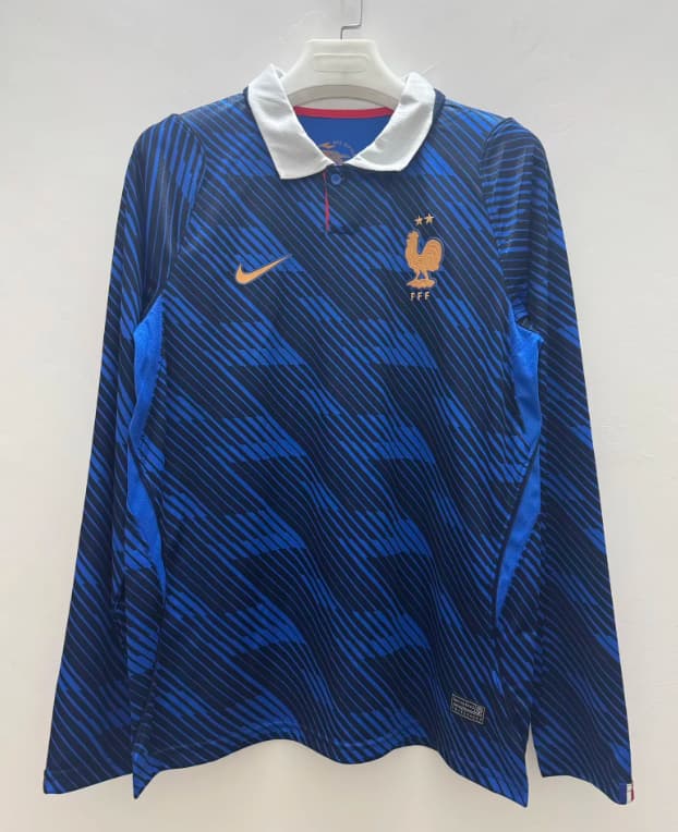 AAA(Thailand) France 2026 World Cup Home Long Sleeve Soccer Jersey