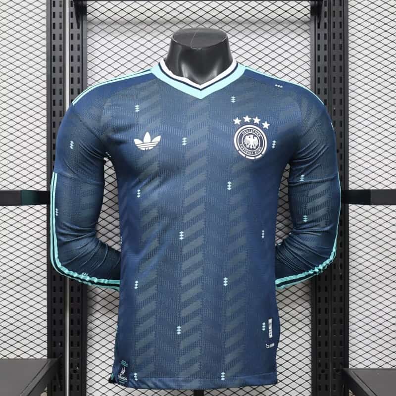 AAA(Thailand) Germany 2026 World Cup Away Long Sleeve Soccer Jersey (Player)