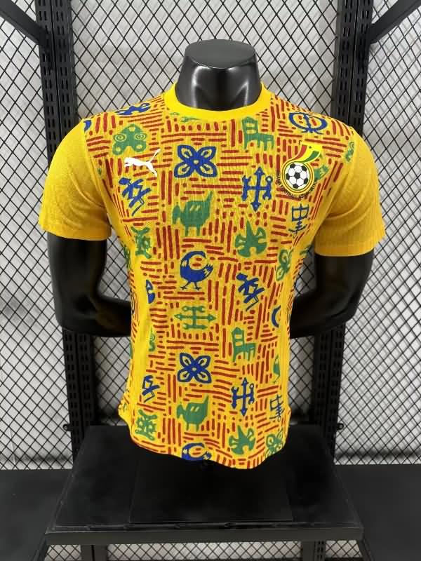 AAA(Thailand) Ghana 2025 Training Soccer Jersey (Player)