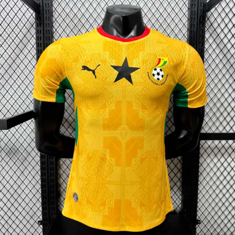AAA(Thailand) Ghana 2026 Away Soccer Jersey (Player)