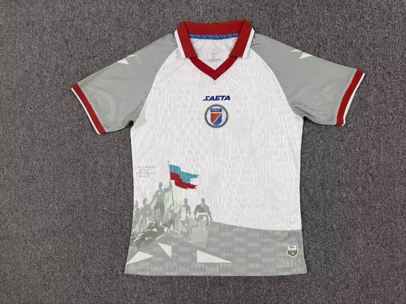 AAA(Thailand) Haiti 2026 World Cup Away Soccer Jersey (Player)