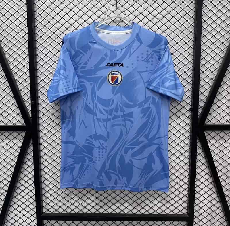 AAA(Thailand) Haiti 2026 World Cup Goalkeeper Blue Soccer Jersey