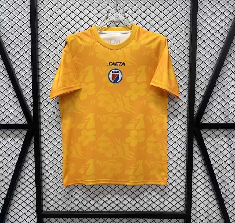 AAA(Thailand) Haiti 2026 World Cup Goalkeeper Yellow Soccer Jersey