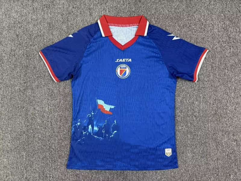 AAA(Thailand) Haiti 2026 World Cup Home Soccer Jersey (Player)