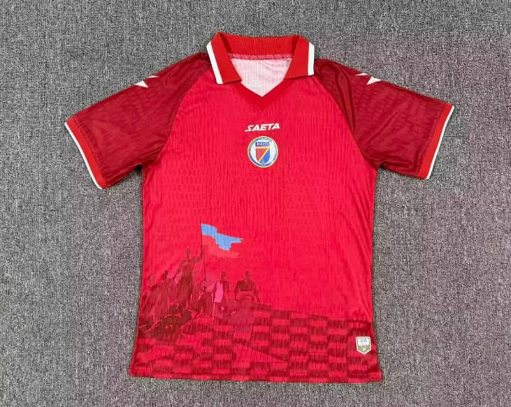 AAA(Thailand) Haiti 2026 World Cup Third Soccer Jersey (Player)