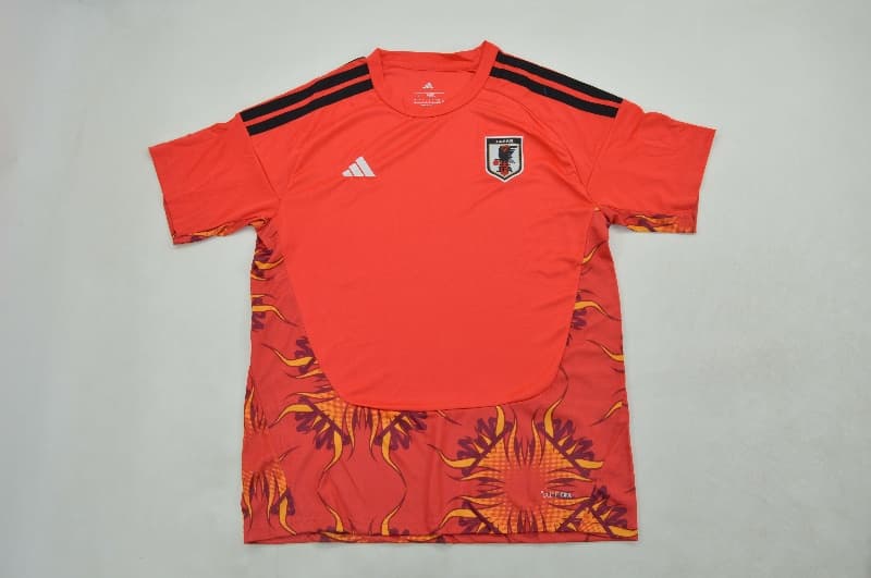AAA(Thailand) Japan 2026 World Cup Goalkeeper Red Soccer Jersey