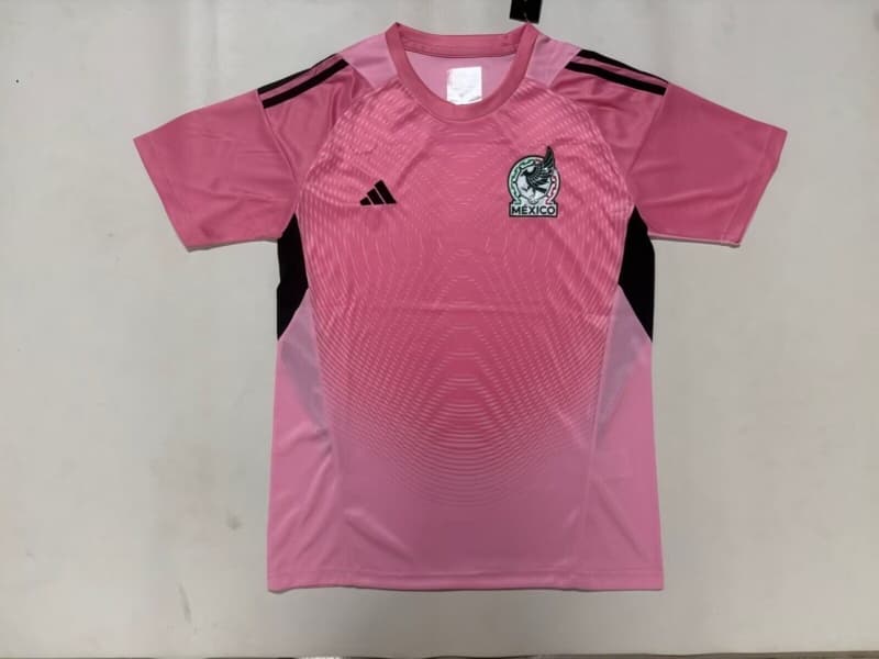 AAA(Thailand) Mexico 2026 Goalkeeper Pink Soccer Jersey 02 AAA(Thailand) Mexico 2026 Goalkeeper Pink Soccer Jersey 02