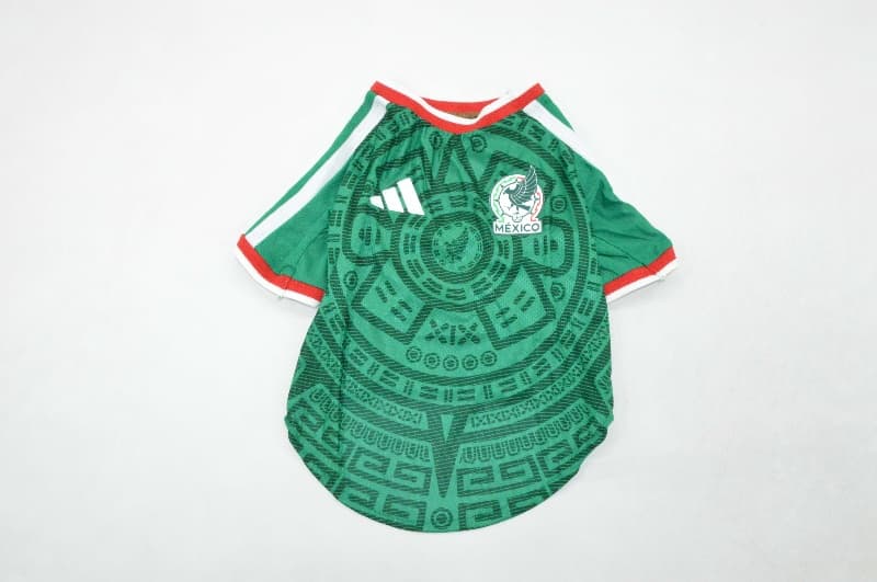 AAA(Thailand) Mexico 2026 Home Pet Soccer Jersey
