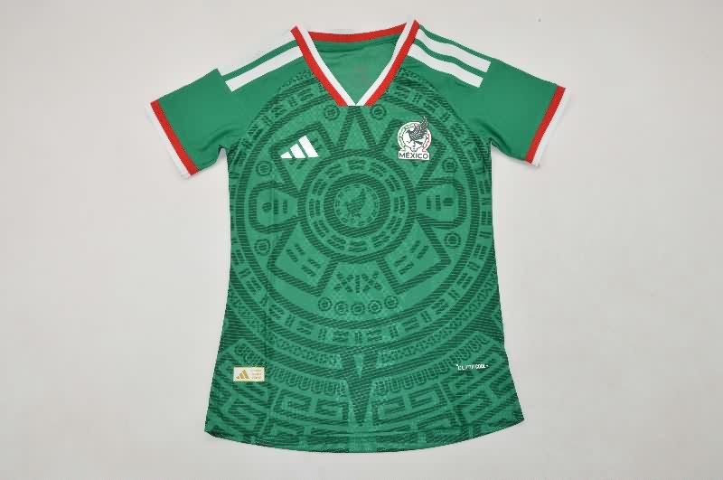 AAA(Thailand) Mexico 2026 World Cup Home Women Soccer Jersey (Player)
