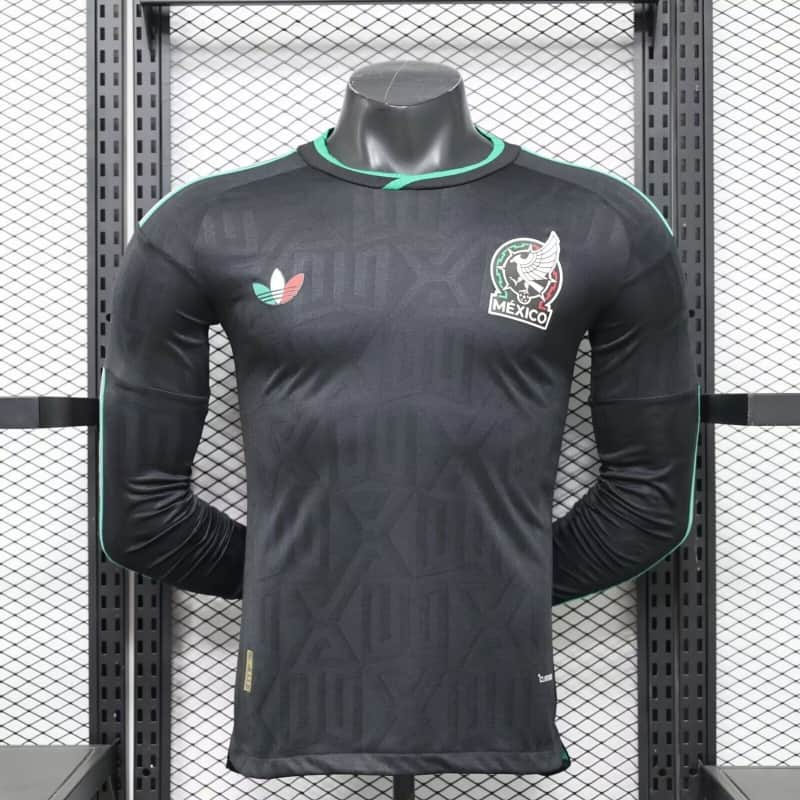AAA(Thailand) Mexico 2026 World Cup Third Long Sleeve Soccer Jersey (Player) AAA(Thailand) Mexico 2026 World Cup Third Long Sleeve Soccer Jersey (Player)
