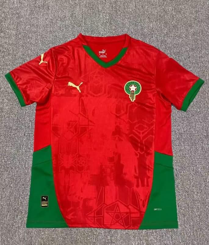 AAA(Thailand) Morocco 2024 Home Soccer Jersey