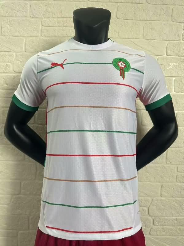 AAA(Thailand) Morocco 2025 Away Soccer Jersey (Player)