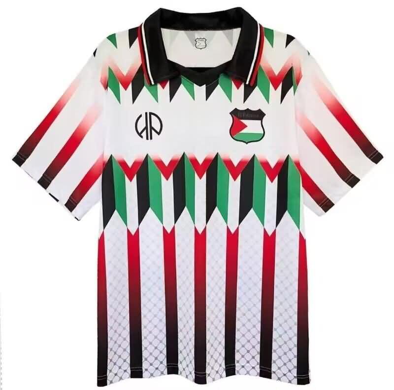 AAA(Thailand) Palestine 2024 White Soccer Jersey 03