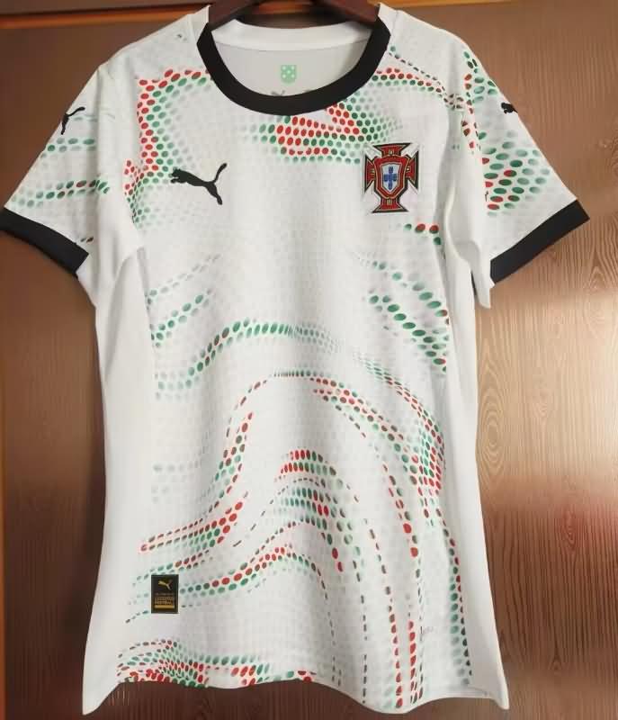 AAA(Thailand) Portugal 2025 Away Women Soccer Jersey