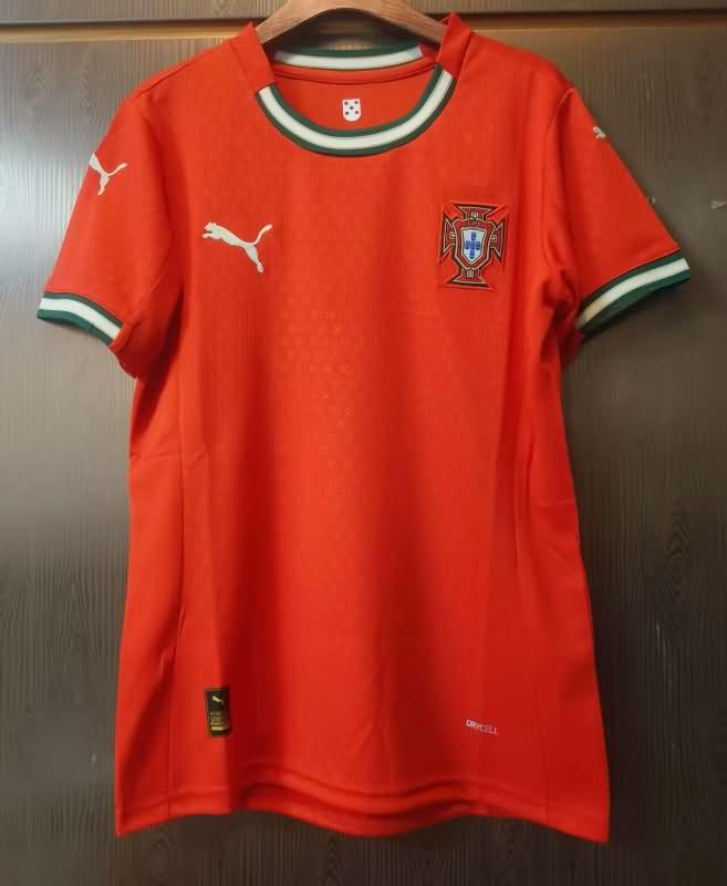 AAA(Thailand) Portugal 2025 Home Women Soccer Jersey