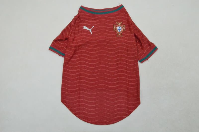 AAA(Thailand) Portugal 2026 Home Pet Soccer Jersey