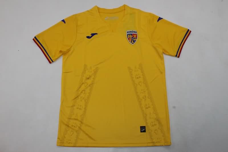 AAA(Thailand) Romania 2024 Home Soccer Jersey