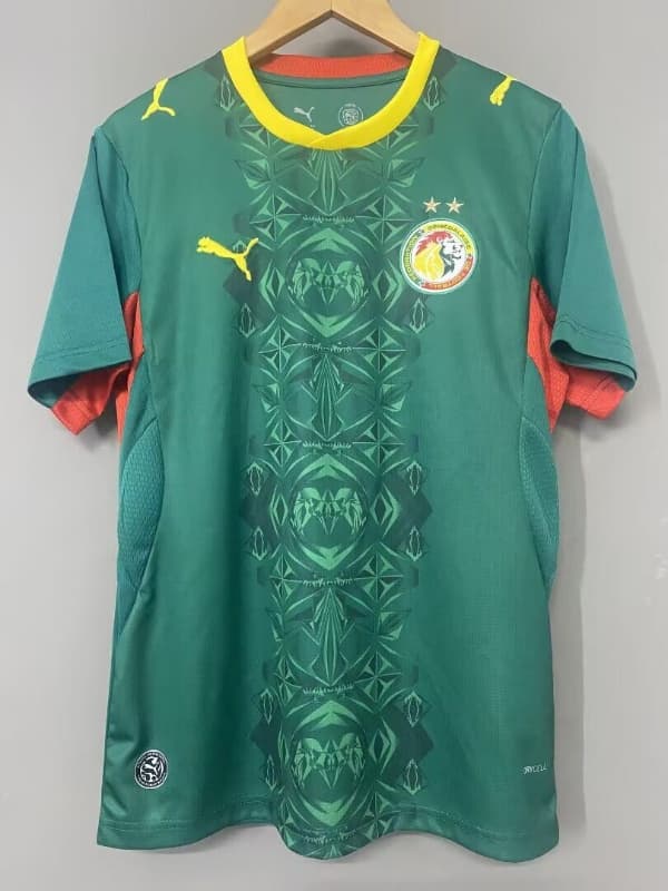 AAA(Thailand) Senegal 2026 Away Soccer Jersey 2 Stars AAA(Thailand) Senegal 2026 Away Soccer Jersey 2 Stars