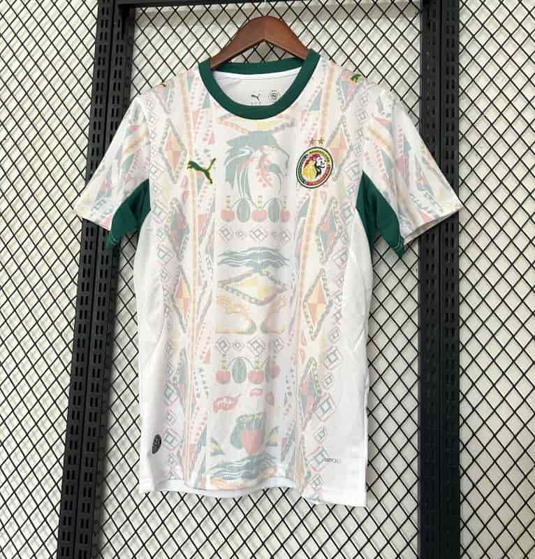 AAA(Thailand) Senegal 2026 Home Soccer Jersey 2 Stars AAA(Thailand) Senegal 2026 Home Soccer Jersey 2 Stars