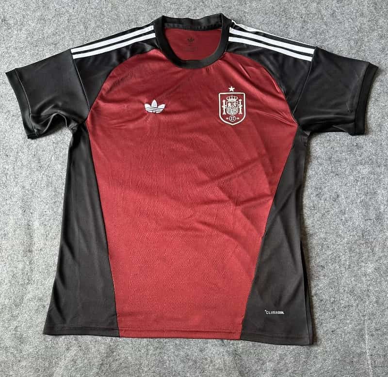 AAA(Thailand) Spain 2026 World Cup Goalkeeper Red Soccer Jersey