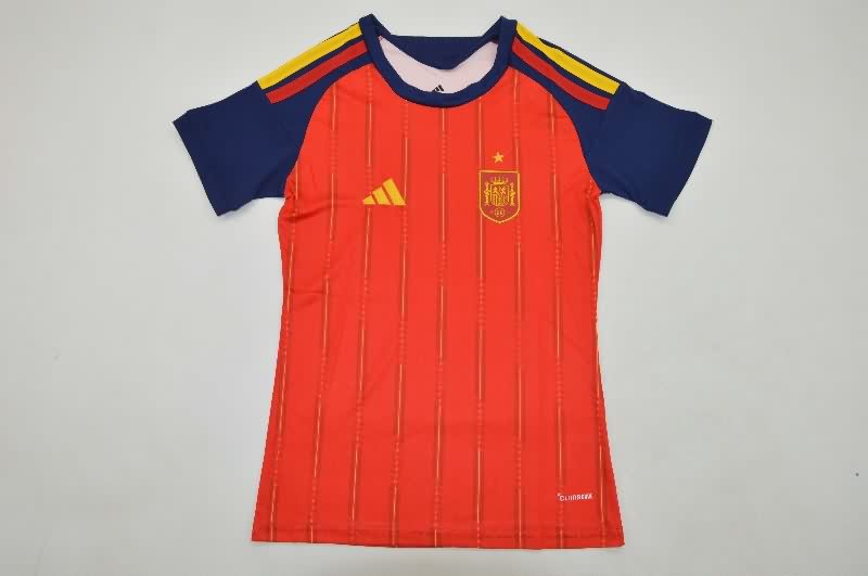 AAA(Thailand) Spain 2026 World Cup Home Women Soccer Jersey