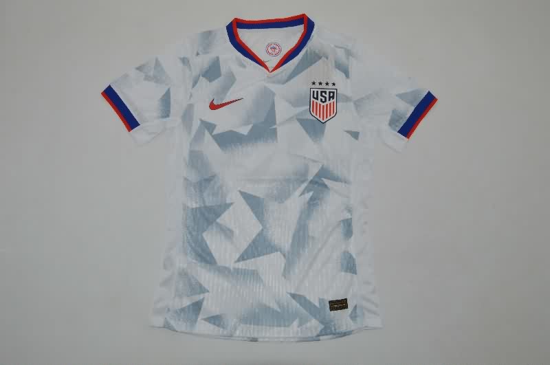 AAA(Thailand) USA 2025 Home Soccer Jersey (Player)