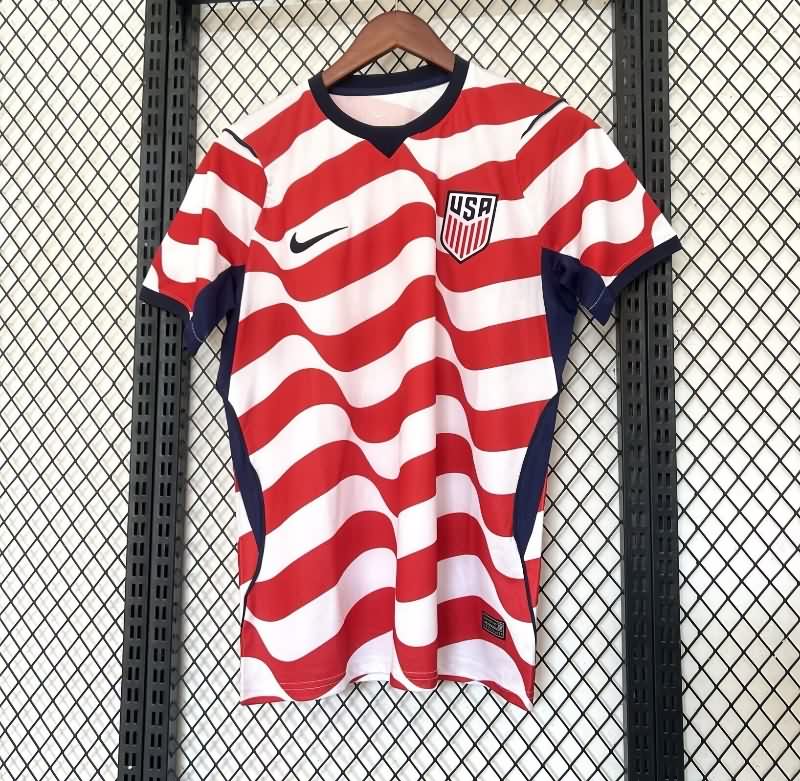 AAA(Thailand) USA 2026 Home Soccer Jersey AAA(Thailand) USA 2026 Home Soccer Jersey