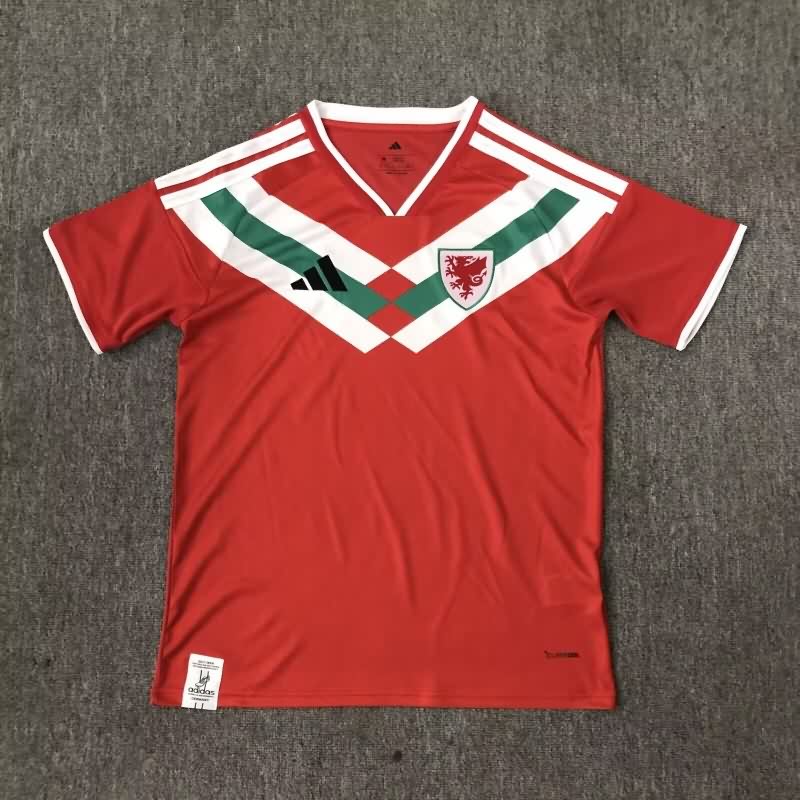 AAA(Thailand) Wales 2026 Red Soccer Jersey AAA(Thailand) Wales 2026 Red Soccer Jersey