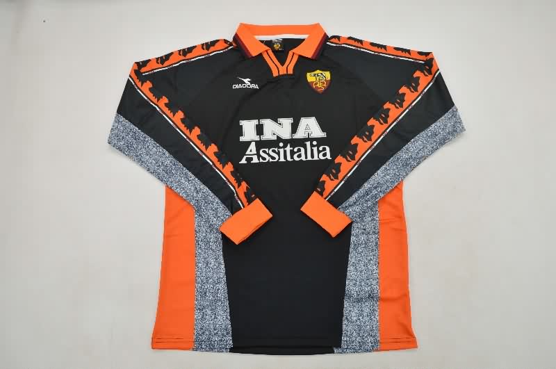 AAA(Thailand) AS Roma 1998/99 Third Long Sleeve Retro Soccer Jersey