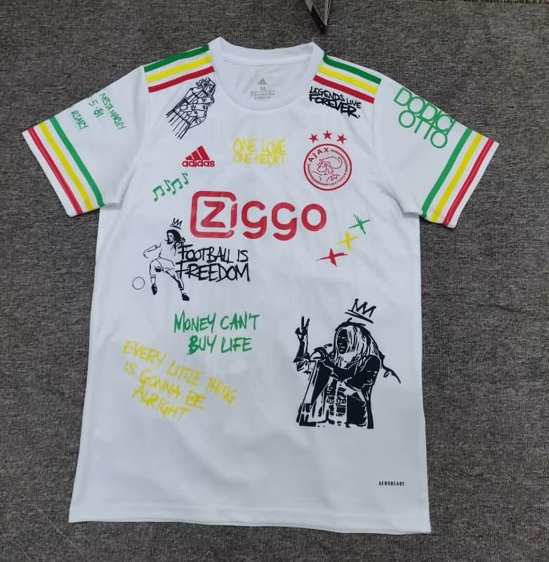 AAA(Thailand) Ajax 2021/22 Special Retro Soccer Jersey 02