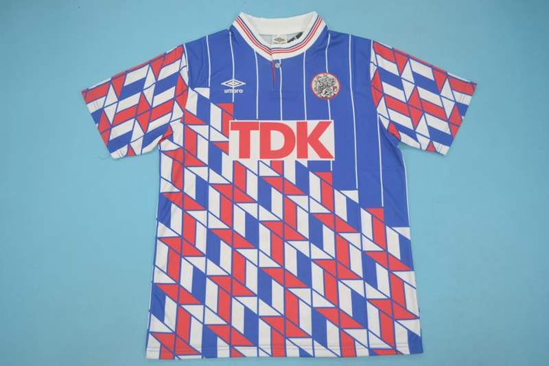 AAA(Thailand) Ajax 89/90 Away Retro Soccer Jersey